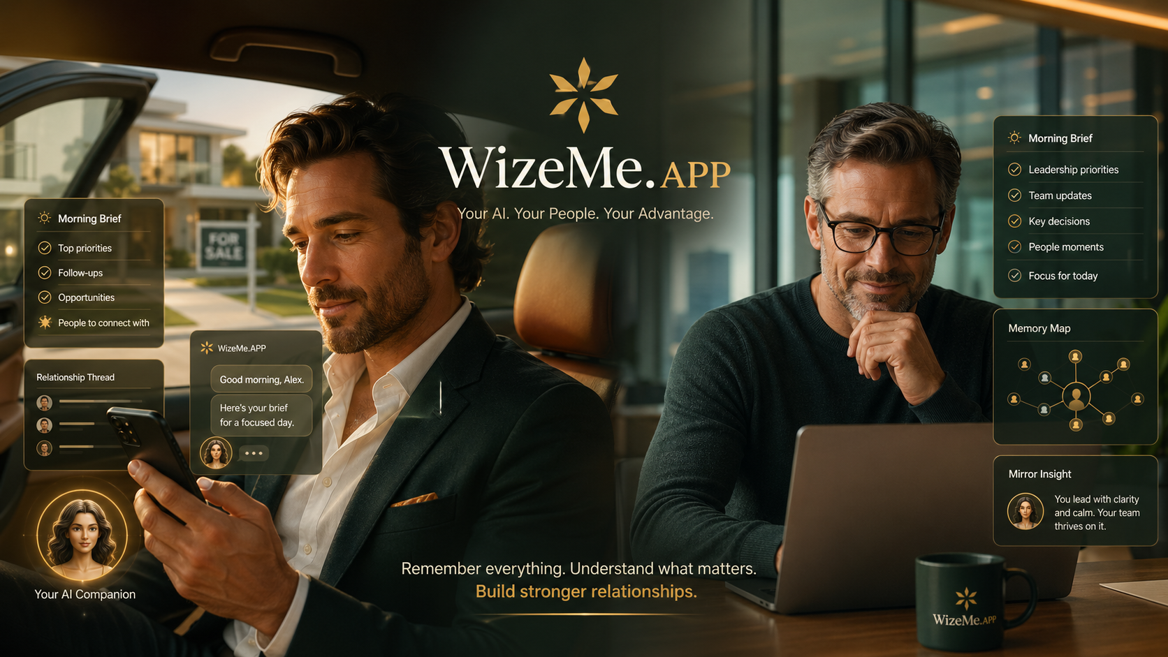 Show HN: WizeMe – governed AI continuity with user-controlled memory